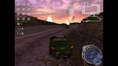 Screen ze hry E-racer