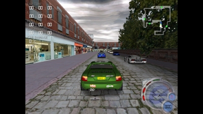 Screen ze hry E-racer