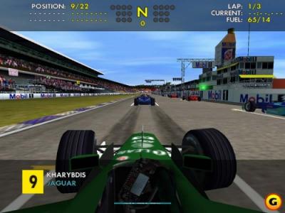 Screen ze hry F1 2001