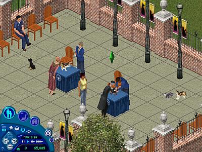 Screen ze hry The Sims: Unleashed