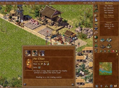 Screen ze hry Emperor: Rise of the Middle Kingdom