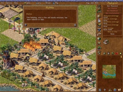 Screen ze hry Emperor: Rise of the Middle Kingdom