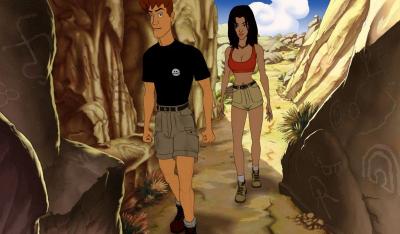 Screen ze hry Runaway: A Road Adventure