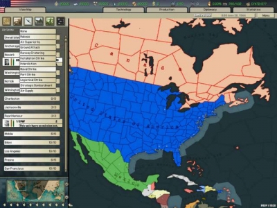 Screen ze hry Hearts of Iron