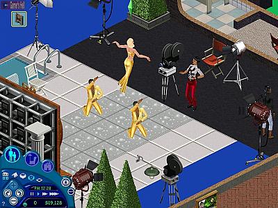 Screen ze hry The Sims: SuperStar