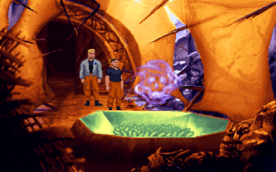 Screen ze hry The Dig