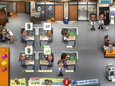 Screen ze hry The Office