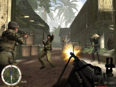 Screen ze hry The Hell in Vietnam