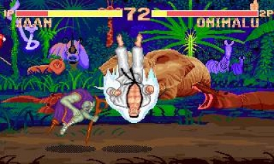 Screen ze hry Super Fighter