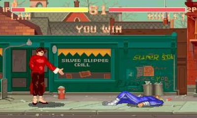 Screen ze hry Super Fighter