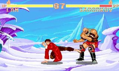 Screen ze hry Super Fighter