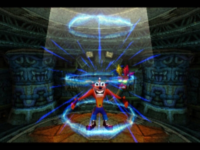 Screen ze hry Crash Bandicoot 2