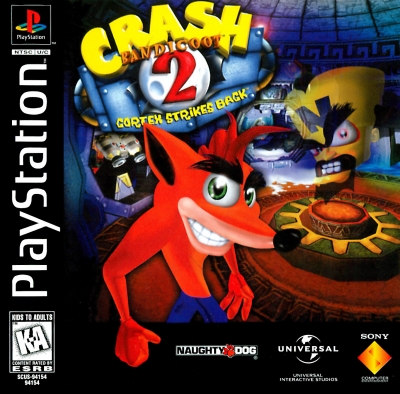 Obal hry Crash Bandicoot 2