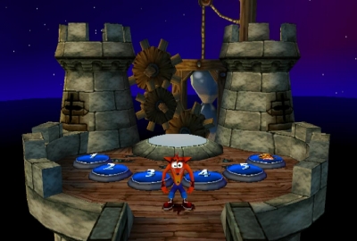 Screen ze hry Crash Bandicoot 3: Warped