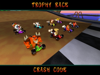 Screen ze hry Crash Team Racing