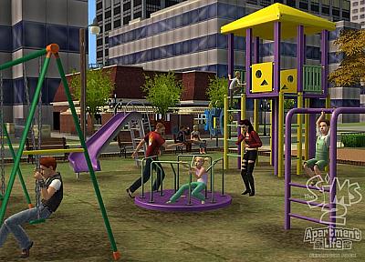 Screen ze hry The Sims 2: Život v bytě