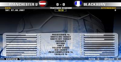 Screen ze hry Premier Manager 08