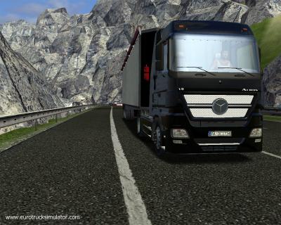 Screen ze hry Euro Truck Simulator 