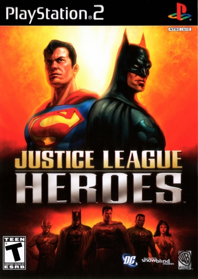 Obal hry Justice League Heroes