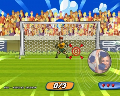 Screen ze hry EyeToy: Play Sports