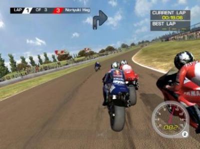 Screen ze hry MotoGP 4