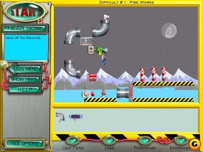 Screen ze hry Return of the Incredible Machine: Contraptions