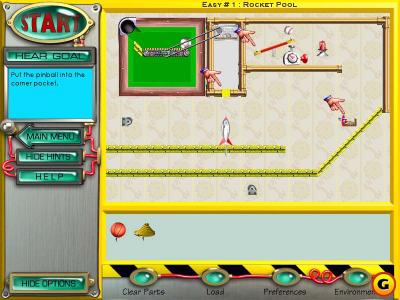 Screen ze hry Return of the Incredible Machine: Contraptions
