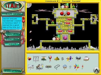 Screen ze hry The Incredible Machine: Even More Contraptions