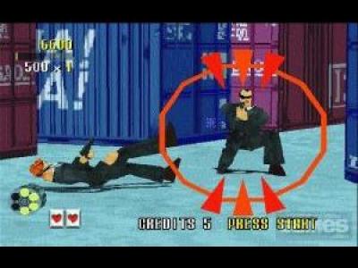 Screen ze hry Virtua Cop
