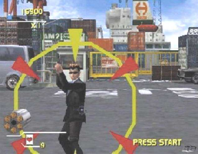 Screen ze hry Virtua Cop