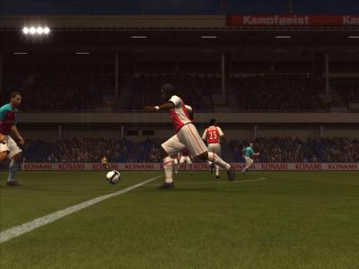 Screen ze hry Pro Evolution Soccer 2009