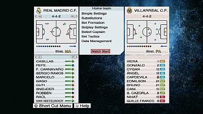 Screen ze hry Pro Evolution Soccer 2009