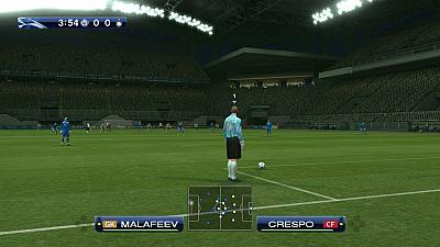 Screen ze hry Pro Evolution Soccer 2009