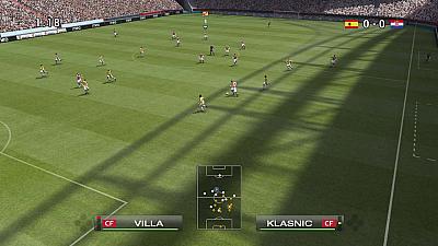 Screen ze hry Pro Evolution Soccer 2009