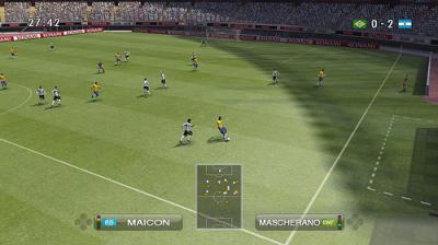 Screen ze hry Pro Evolution Soccer 2009