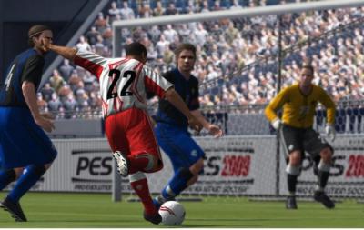 Screen ze hry Pro Evolution Soccer 2009