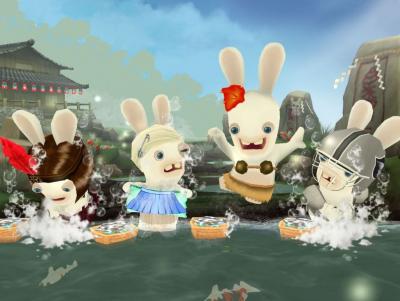 Screen ze hry Rayman Raving Rabbids 2