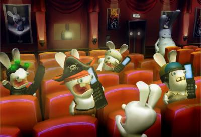 Screen ze hry Rayman Raving Rabbids 2