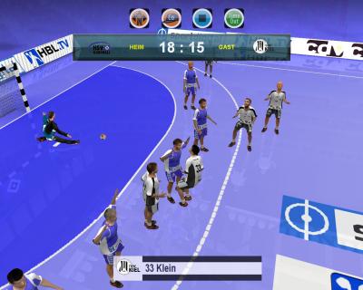 Screen ze hry Handball Manager 2009