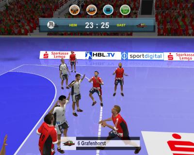 Screen ze hry Handball Manager 2009