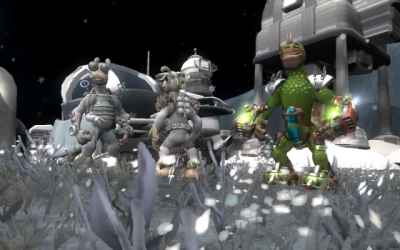 Screen ze hry Spore: Galactic Adventures