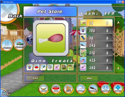 Screen ze hry 101 Dino Pets