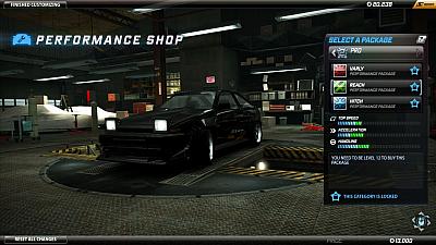 Screen ze hry Need for Speed: World Online