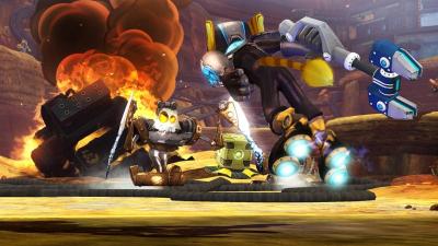 Screen ze hry Ratchet and Clank Future: A Crack in Time