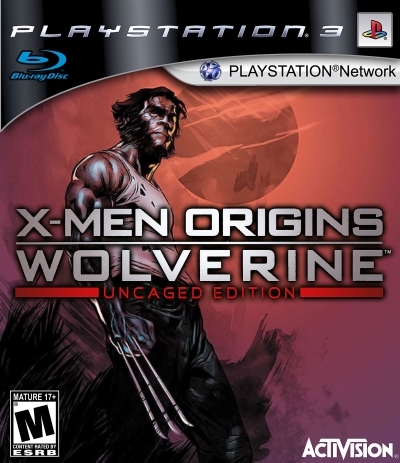 Obal hry X-Men Origins: Wolverine