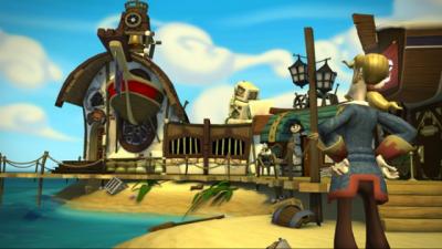 Screen ze hry Tales of Monkey Island