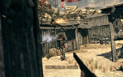 Screen ze hry Call of Juarez: Bound in Blood