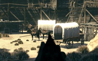 Screen ze hry Call of Juarez: Bound in Blood