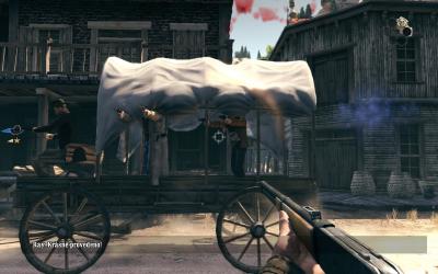 Screen ze hry Call of Juarez: Bound in Blood