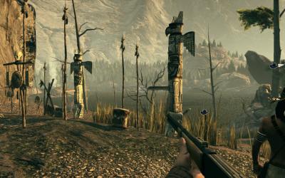 Screen ze hry Call of Juarez: Bound in Blood